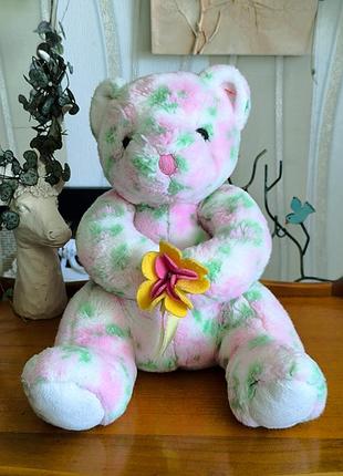 Колекційний ведмедик ty beanie buddies з квіточкою