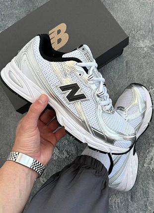 Кросівки чоловічі new balance 740 white/silver