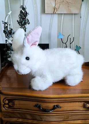 М'яка іграшка білий кролик ty