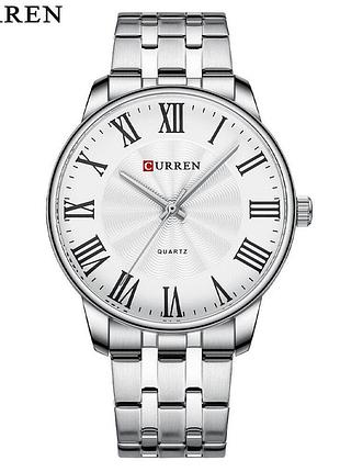 Curren 8422 silver-white
