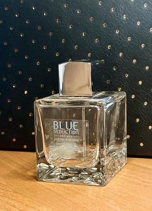 Пустий флакон з парфумів antonio banderas blue seduction for men