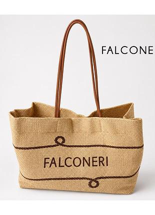 Falconeri сумка тоут из рафии