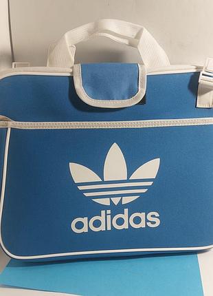Сумка, для ноутбука,  чехол,  ткань , новая, adidas