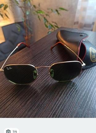 Солнцезащитные очки ray-ban hexagonal flat lenses rb3548n, original