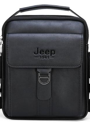 Барсетка jeep 1941. сумка-планшетка, сумка-месенджер, сумка через плече cross body1 фото