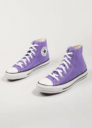 Converse all star high   женские базовые высокие кеды