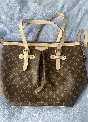Автентична сумка-тоуп louis vuitton (palermo gm monogram) оригінал