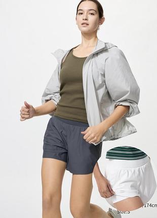 Шорти спортивні ultra stretch active shorts uniqlo