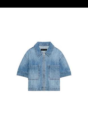Zara джинсовий жилет
