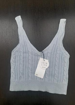 Новый вязаный топ