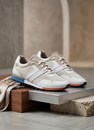 👟 премиальные мужские кроссовки boss (hugo boss) parkour | размер 45 (стелька 29-29.5 см)