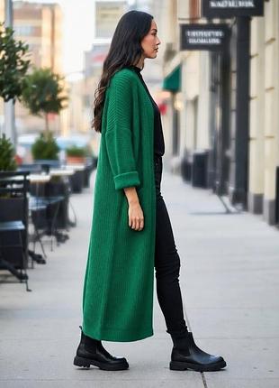 Вязаный мидакси-мидиган оверсайз от asos.