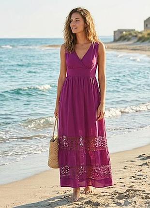 Летний сарафан / платье макси в стиле boho от naf naf