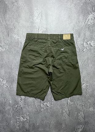 Vintage винтажные шорты emporio armani эмпорио армани big metal logo size 34 размер 34