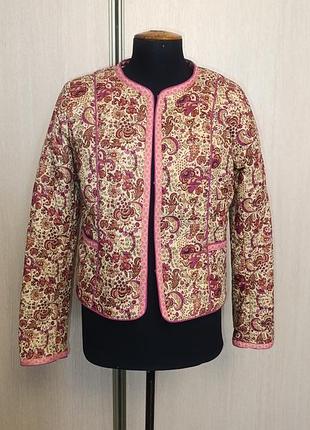 Бавовняний стьобаний батнік-пічворк