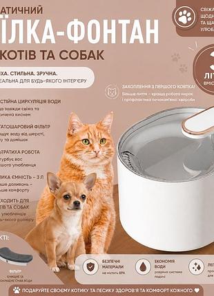 Фонтан поїлка