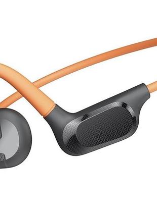 Навушники truefree f2 open-ear bluetooth 5.3, бездротові, помаранчеві — легке б/в