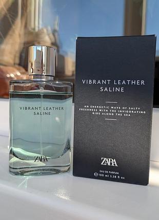 Парфуми zara vibrant leather saline 100 мл