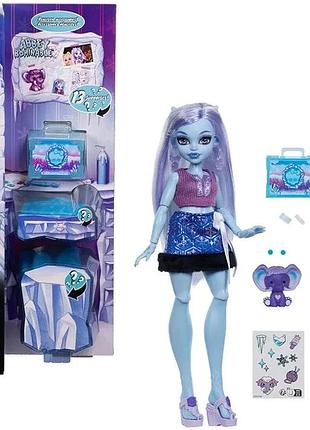 Кукла monster high abbey self-scare secrets abbey bominable с куклой и аксессуарами, jhk44