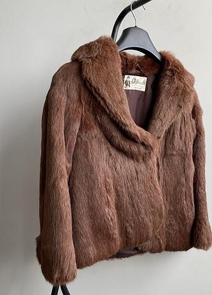 Натуральна шуба кролика made in england
