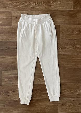Молочні спортивні штани adidas originals джогери, спортивные штаны адидас m/s