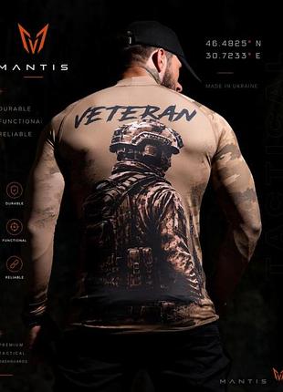 Тактичний рашгард mantis® veteran ls — coyote✅
