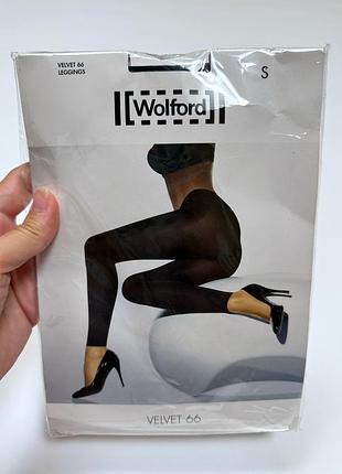 Wolford женские черные лосины леггинсы колготы капроновые 66 ден оригинал