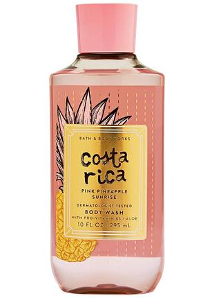Парфюмированный гель для душа bath & body works pink pineapple sunrise body wash 295 мл