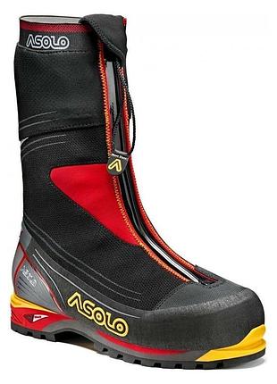 Черевики альпіністські чоловічі asolo mont blanc gv black/red