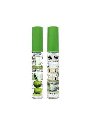 Гель для ресниц с гиалуроновой кислотой nutrition gel mascara wb-018f тм warda beauty