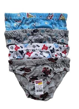 Трусы детские для мальчика, микс р.11-12 тм doruk