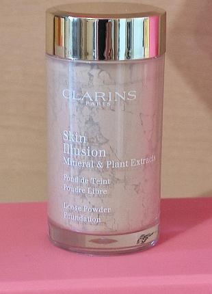 Минеральная рассыпчатая пудра clarins skin illusion loose powder foundation 110 honey