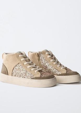 Високі кеди zara рр 33
