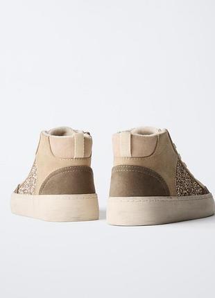 Високі кеди zara рр 33 6