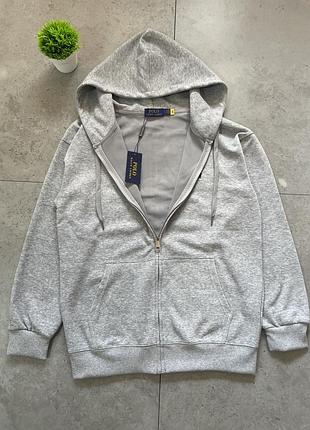 Зіпер унісекс polo ralph lauren сірий