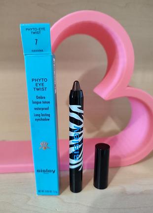 Водостойкие фитотени-карандаш для век sisley phyto-eye twist No7 havana