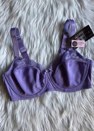 Шикарный лиловый бюстгальтер 34dd 75e