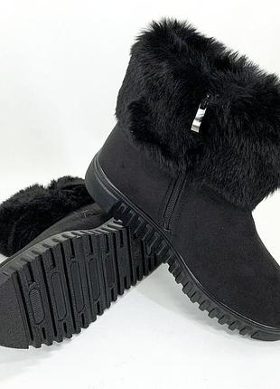 Ботинки женские утепленные 40 размер (4415) top shop ua_