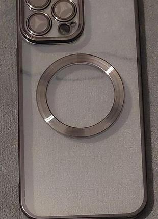 Чохол для iphone 13 pro max сірий