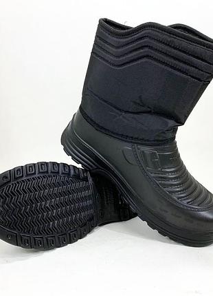 Бурки низкие, сапоги рабочие мужские пвх олива, резиновые утепленные сапоги мужские короткие wh-43