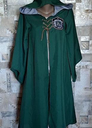 Мантия факультета слизерин в школе хогвартс унисекс плащ вселенной harry potter на 7-10 лет