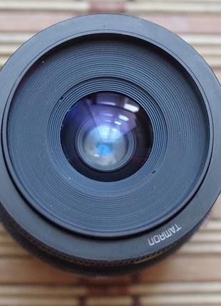 Как есть объектив tamron bbar mc 2.5 28 mm + adaptal 2 для yashica contax диафрагма со следами масла