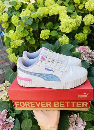 Кроссівки кеди puma carina 2.0 bouncy sky 35 розмір