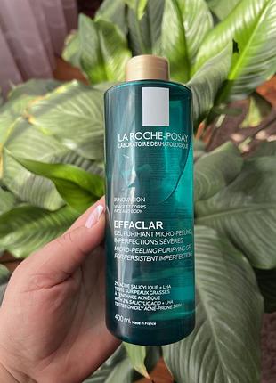 Гель-мікропілінг для очищення проблемної шкіри la roche-posay effaclar micro-peeling purifying gel