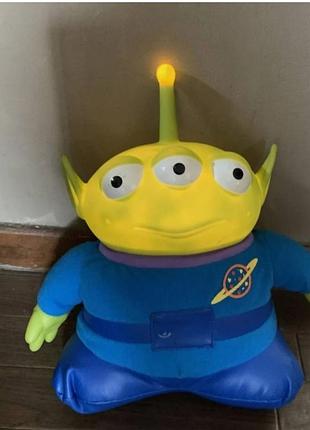 Vintage toy story disney pixar original talking alien 12" by thinkway toys   винтажна іграшка оригінал