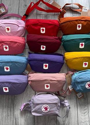Топ качество! бананка, сумка на пояс fjallraven kanken из ткани не промокает
