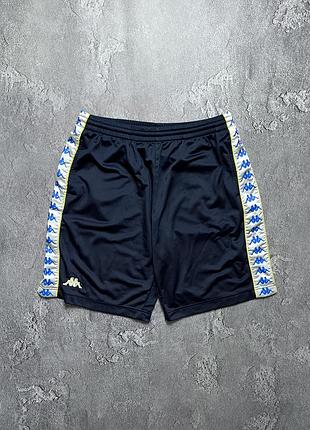 Vintage винтажные шорты kappa каппа big logo lampas на лампасах size xl размер хл