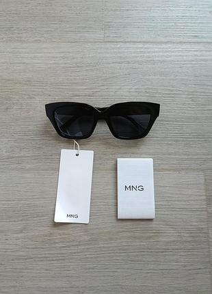 Черные солнцезащитные очки mango, новые