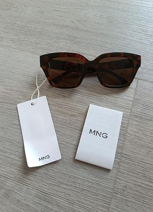 Новые коричневые очки mango