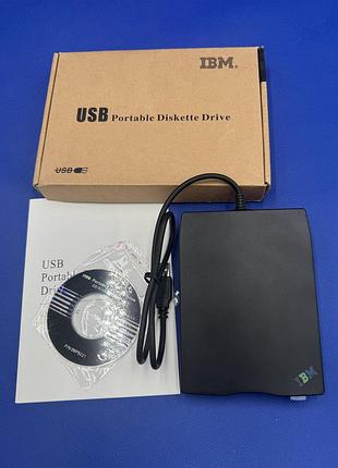 Внешний usb fdd флоппи-дисковод ibm (под ремонт)